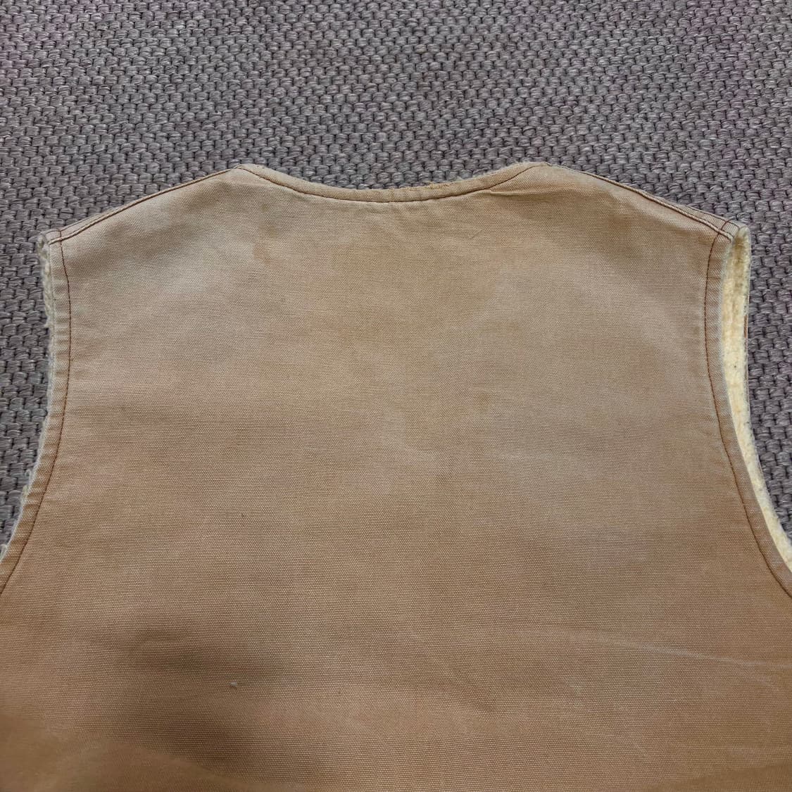 칼하트 6SV 덕 캔버스 쉐르파 워크 베스트 XL 상품이미지8