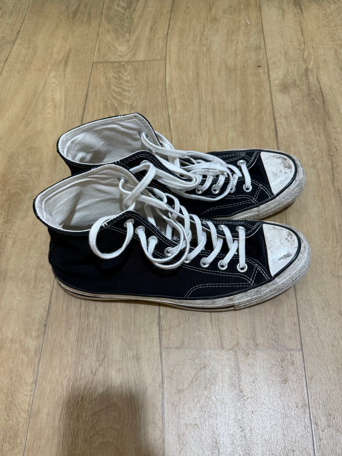 컨버스 척 70 하이 블랙 275 상품이미지2