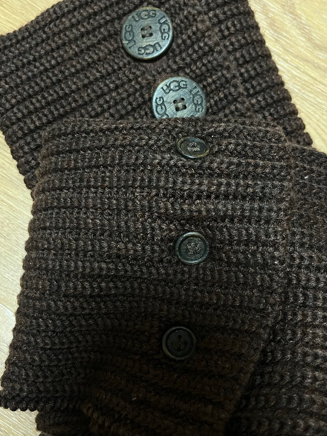 어그 니트 부츠 초코브라운 230mm 상품이미지4