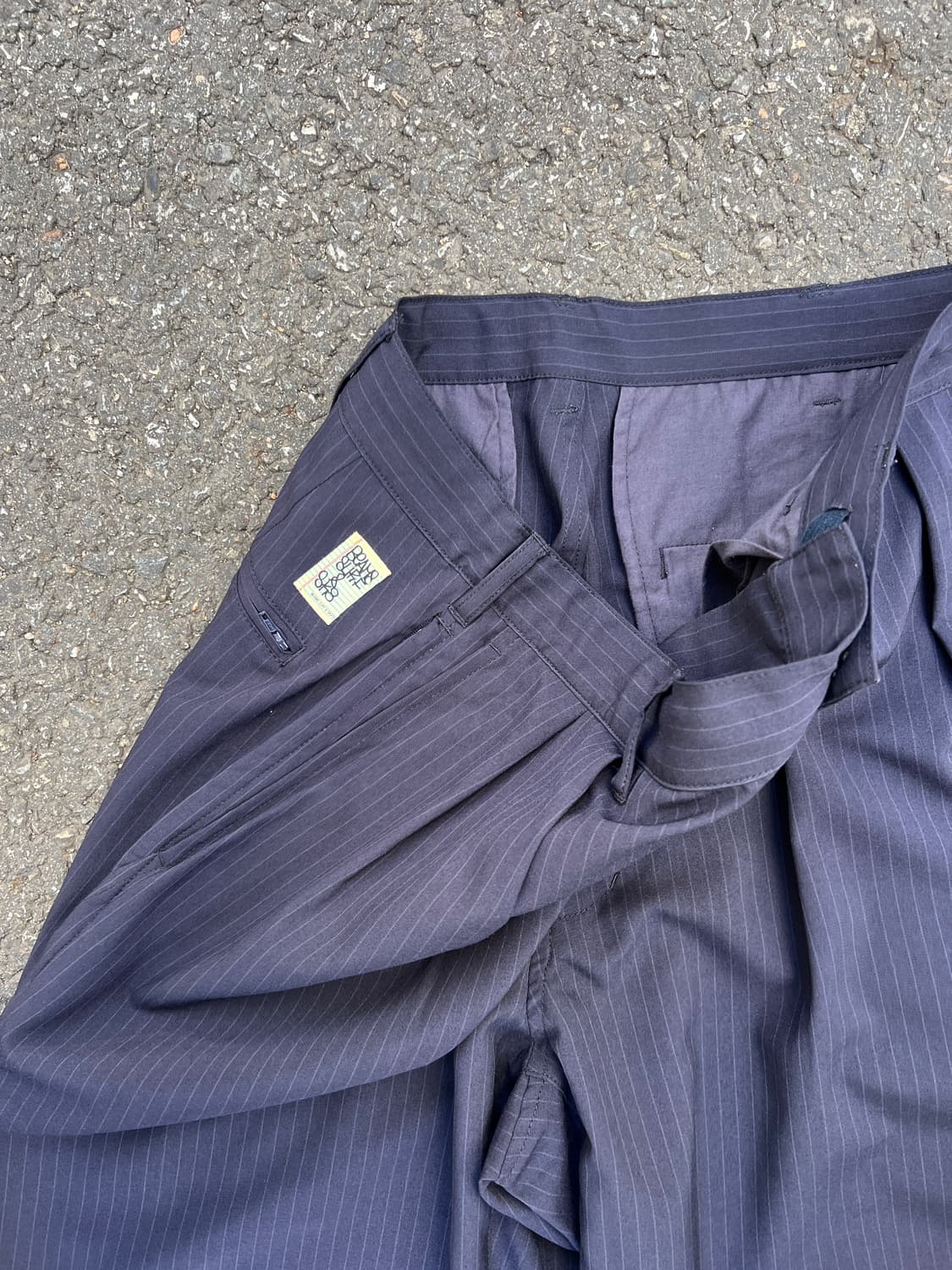 BEAMS SSZ STRIPE WIDE PANTS 빔즈ssz스트라이프팬츠 상품이미지6