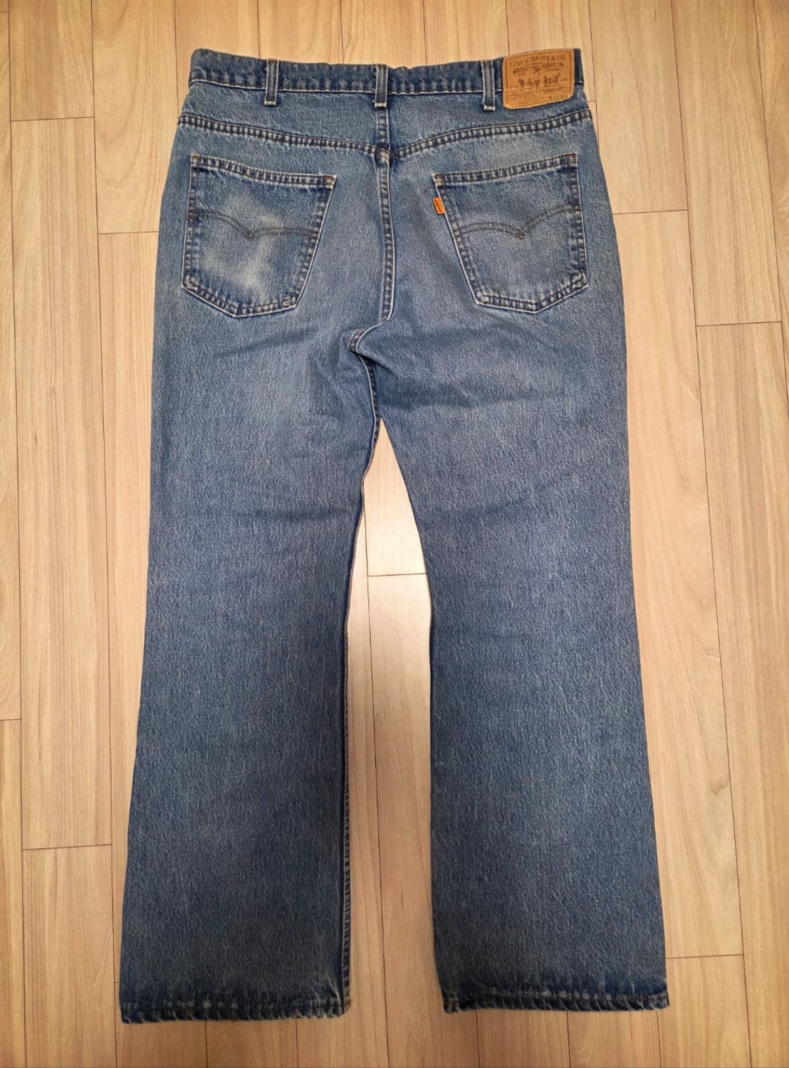 70's 리바이스 517 오렌지탭 플레어진 Made in USA 상품이미지2