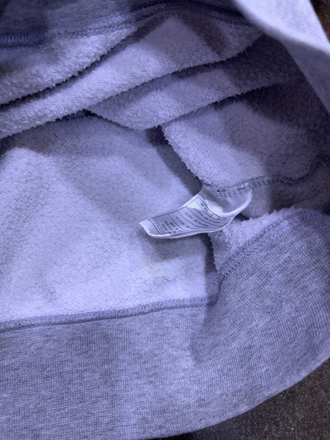 나이키 메릴랜드 패치 자수 맨투맨 스웻셔츠 그레이 XL 상품이미지9