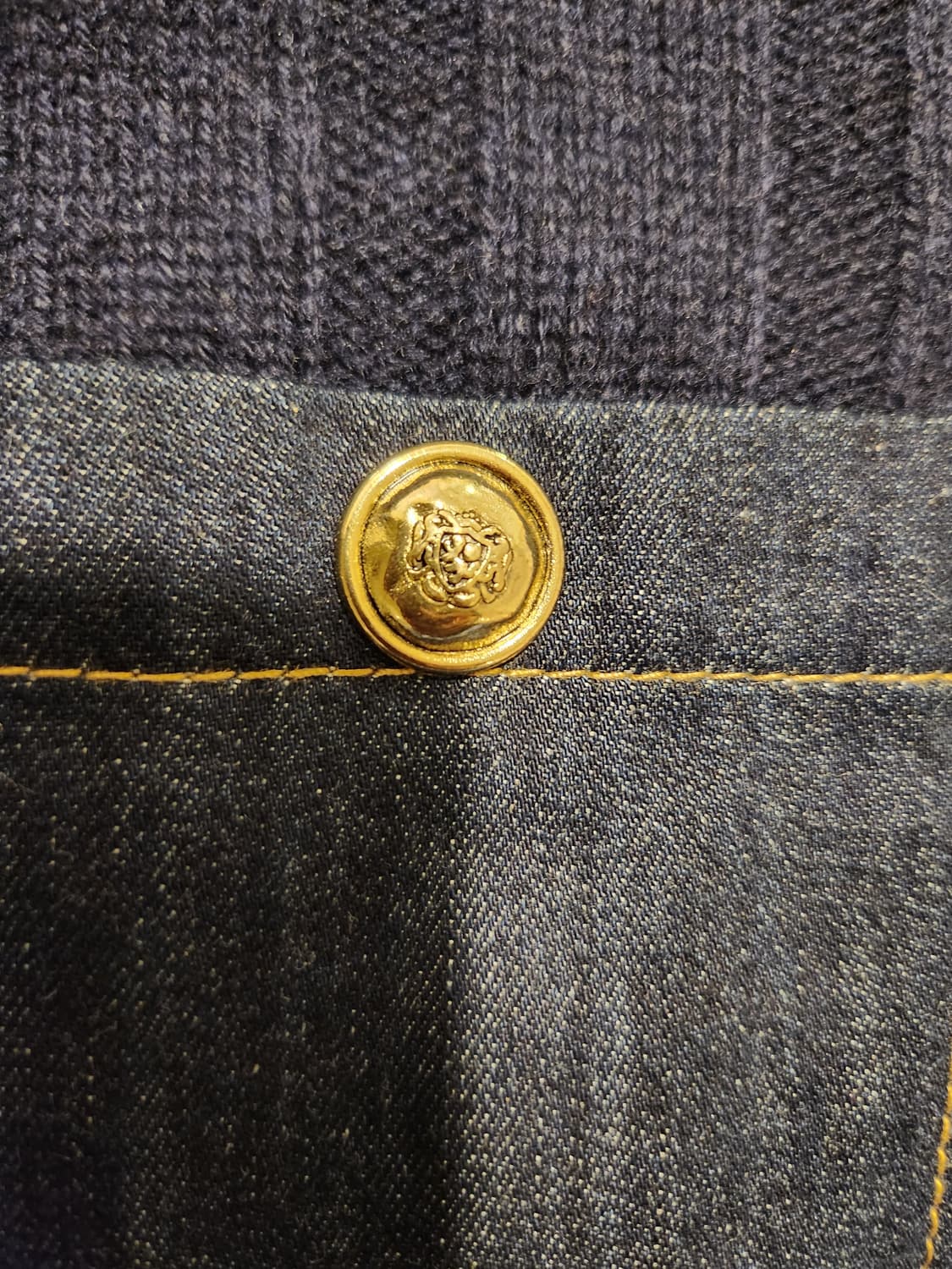 (정품)산드로 Sandro 네이비 니트 상품이미지7