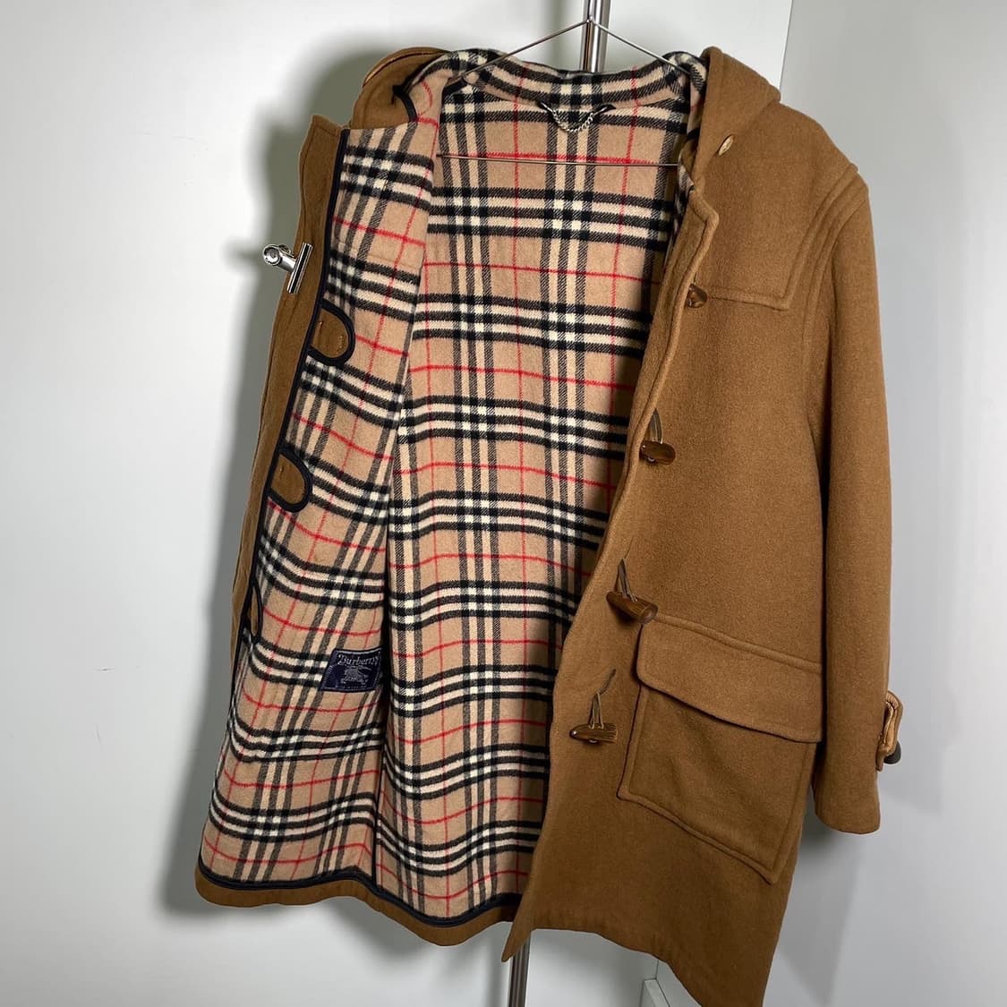 버버리 노바체크 안감 더플 코트 상품이미지7