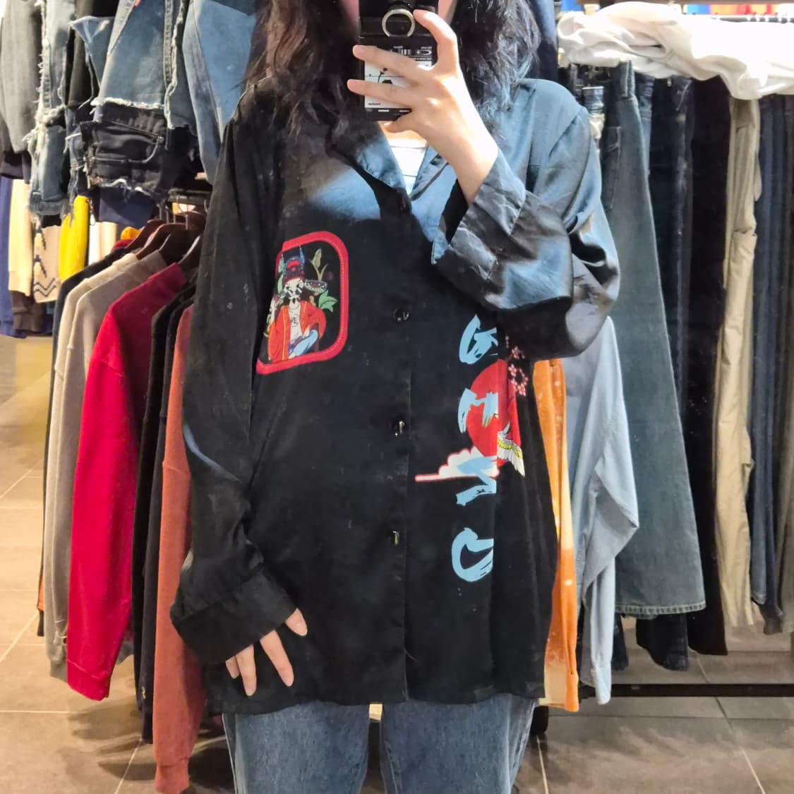 [NO.9] 그래픽 동양풍 셔츠 상품이미지2