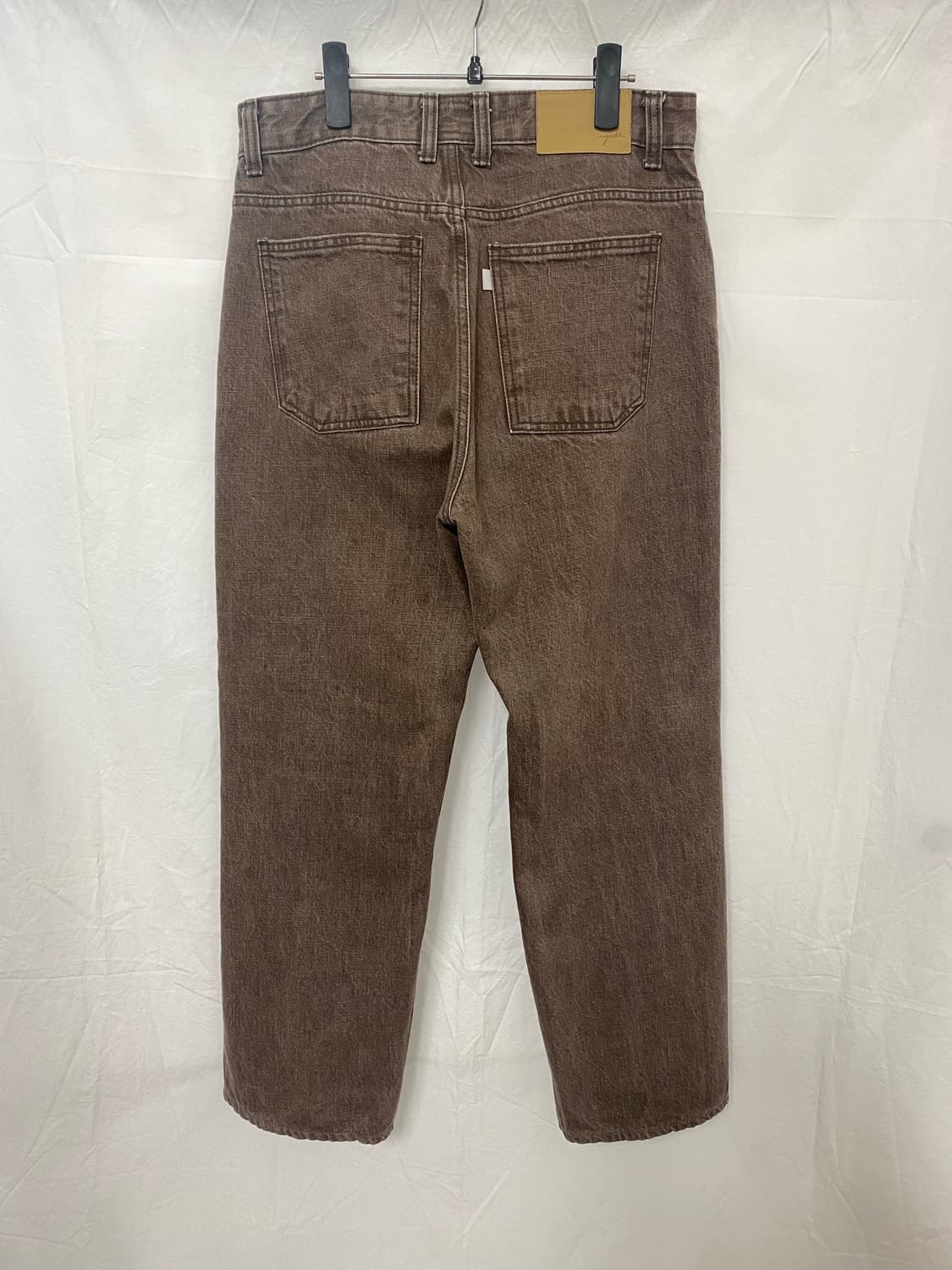 유스 브라운데님팬츠 상품이미지2