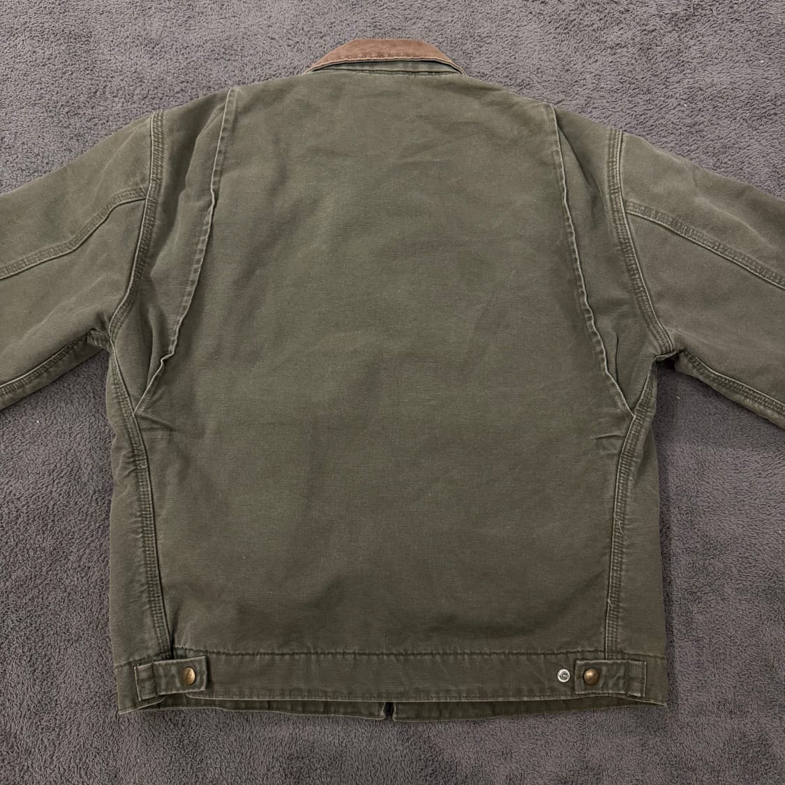 [ 정품/M ] 칼하트  j76 mos 모스그린 디트로이트 자켓 상품이미지4