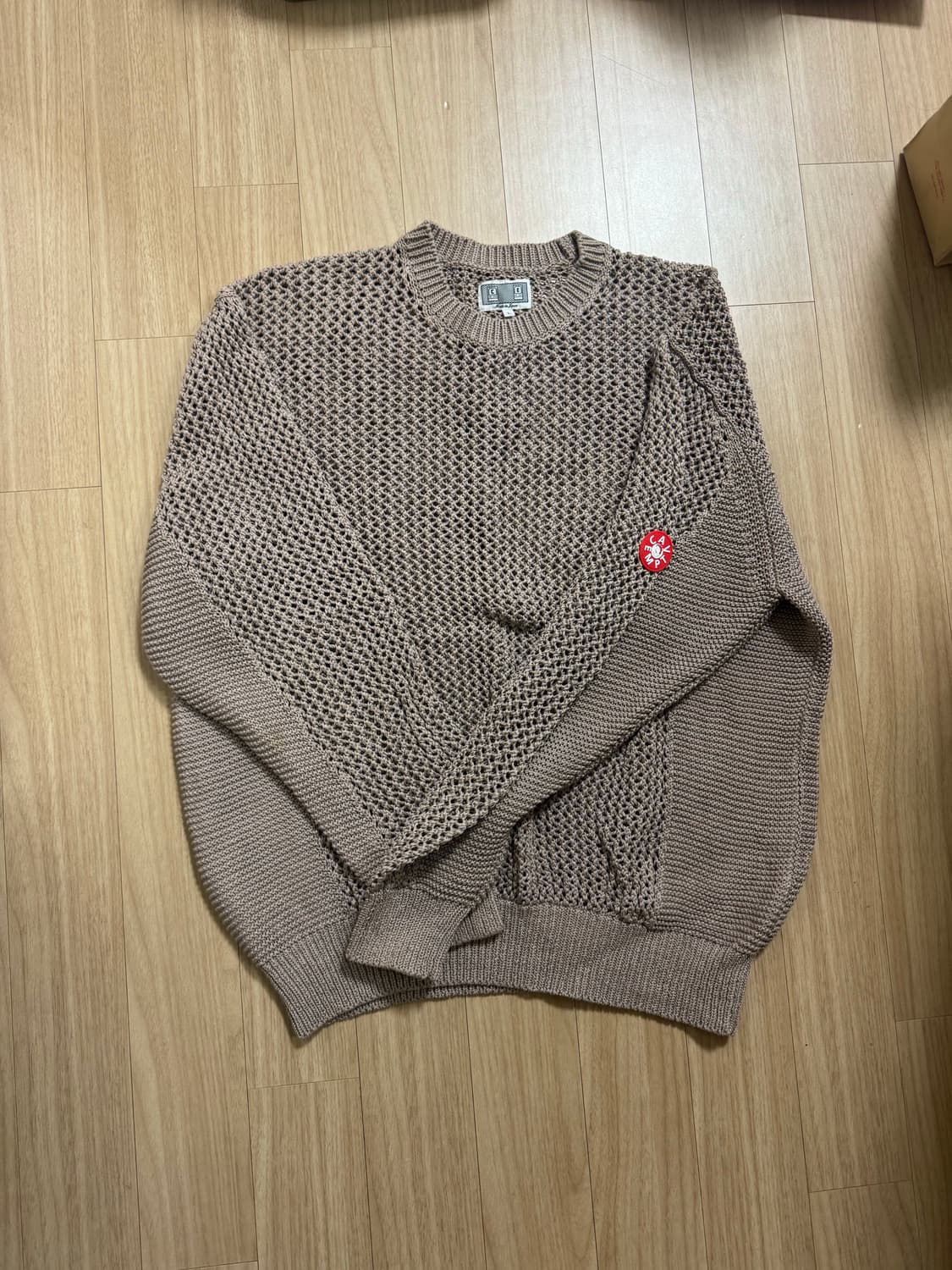 [L] 카브엠트 와플 니트 상품이미지1