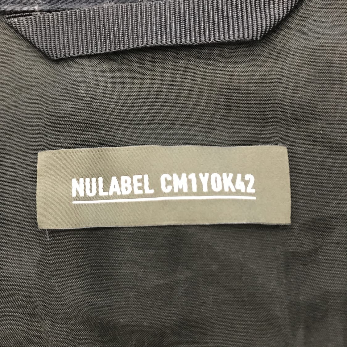 NULABEL CM1YOK42 JPN 블랙 레이어셔츠자켓 [M] 상품이미지4