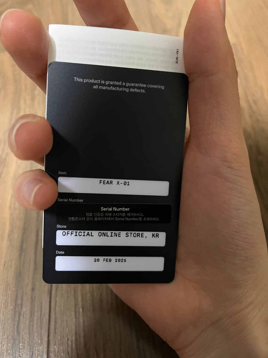 젠틀몬스터 fear x 볼드 상품이미지2