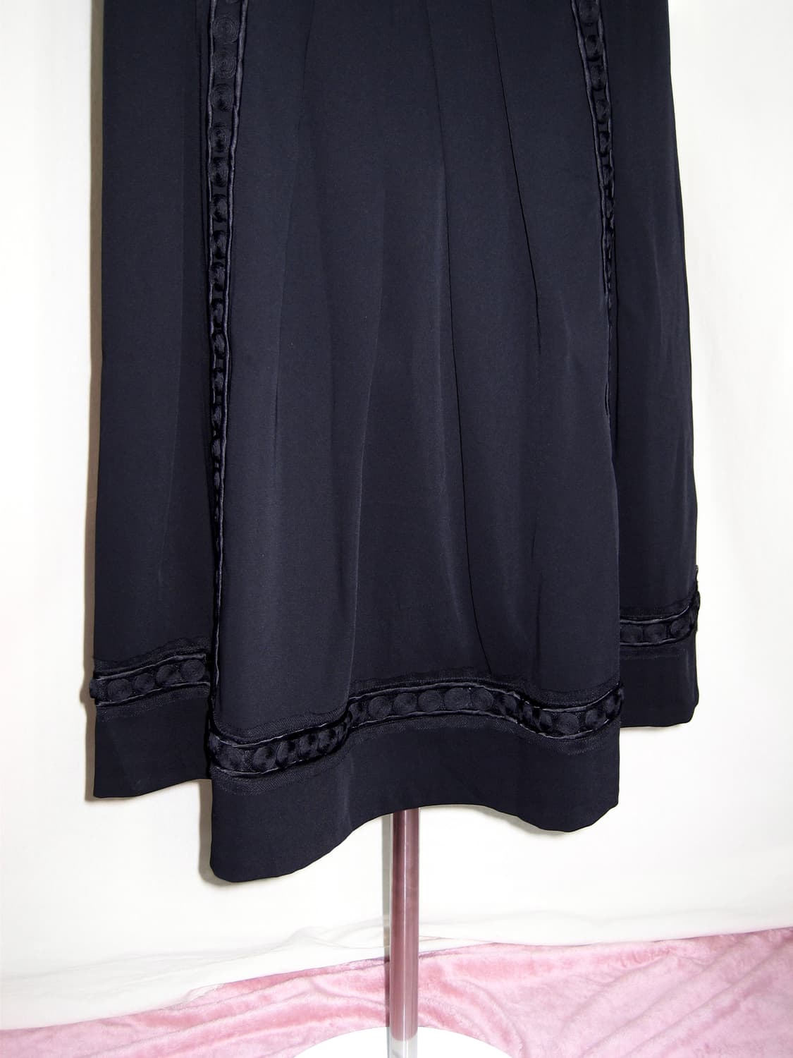 Hiroko Koshino 트리밍 롱스커트 상품이미지4