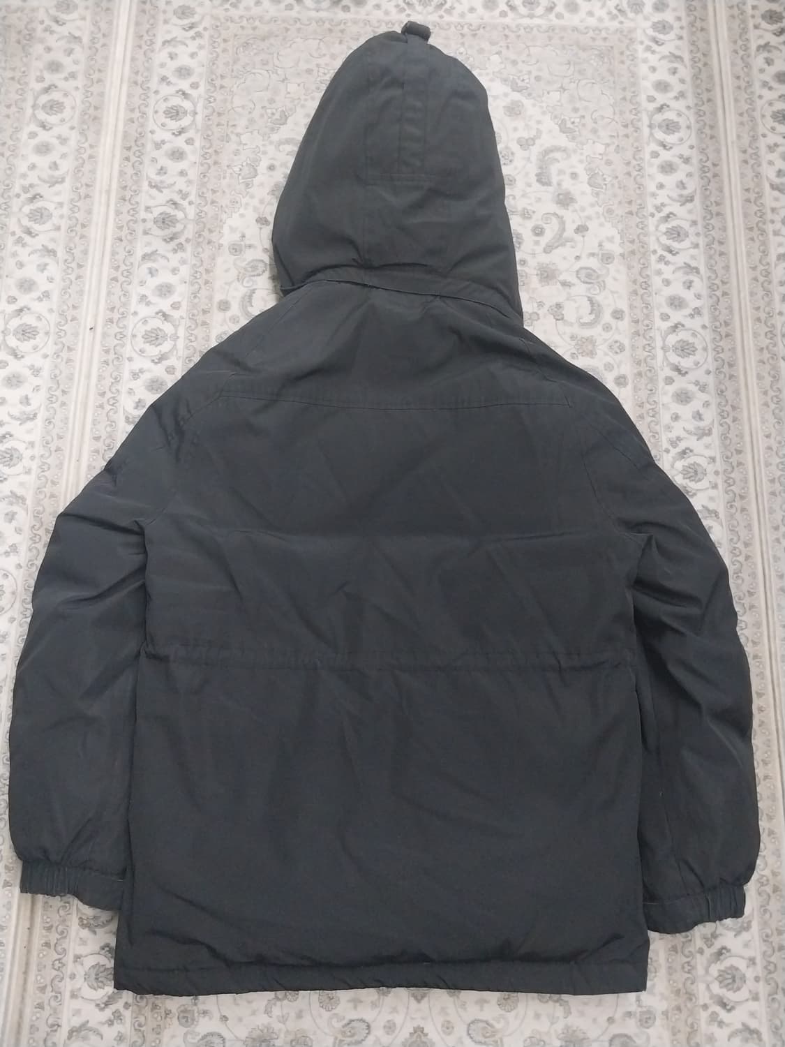 캉골 블랙 후드 패딩 점퍼 M (후드분리됨) 상품이미지4