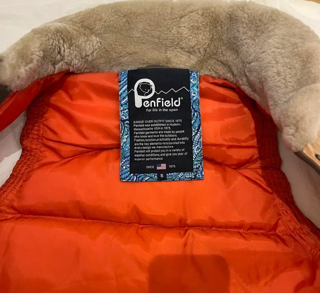 펜필드 패딩 조끼 S 사이즈 상품이미지5