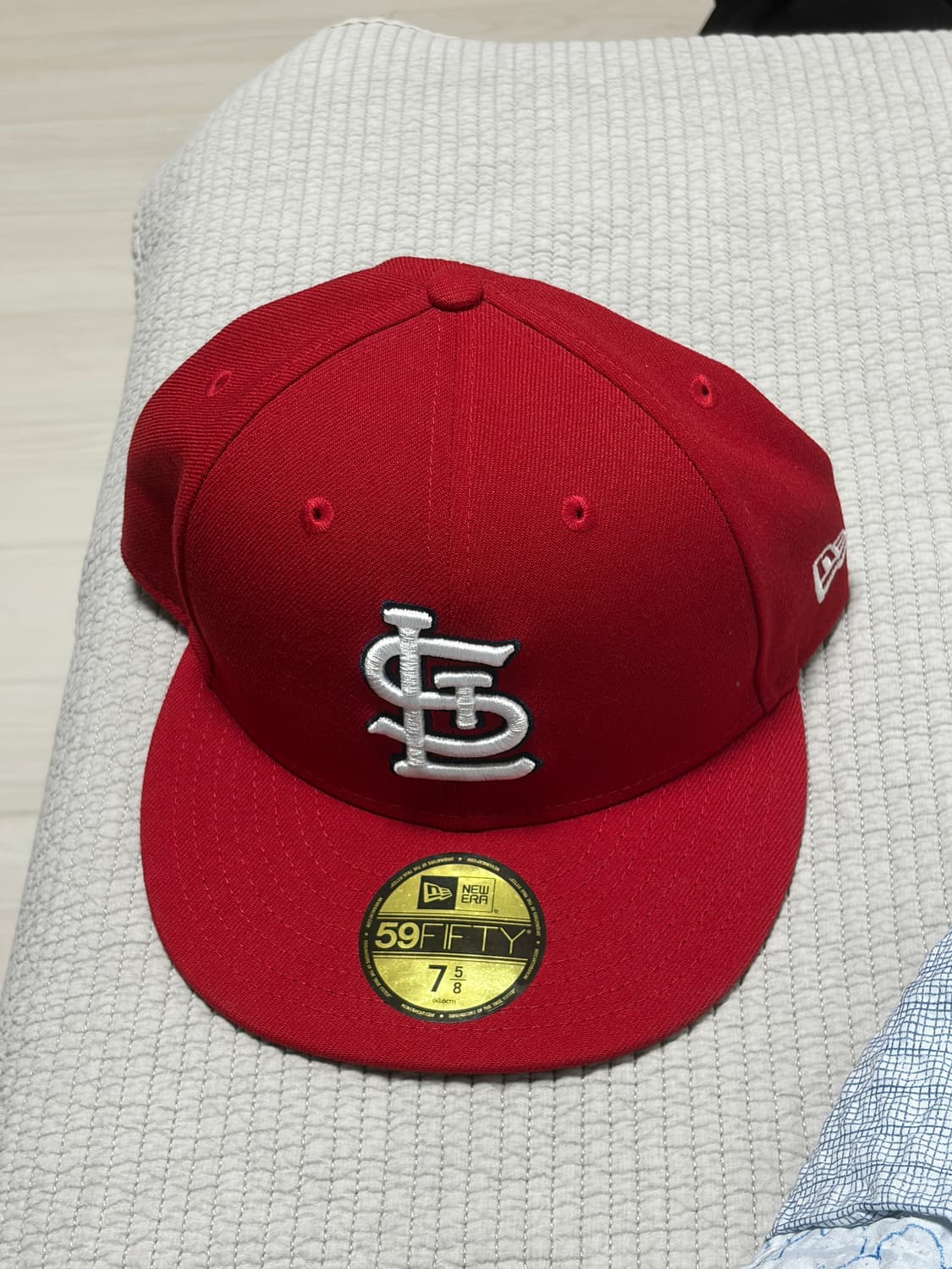 뉴에라 59FIFTY 7과 8분의5 (60.6cm) 레드 상품이미지1