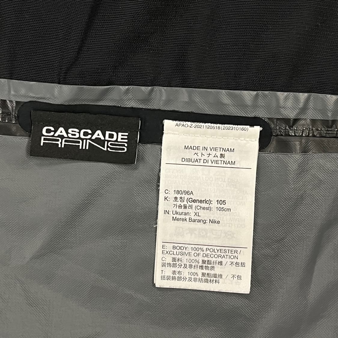 [정품/XL]나이키 ACG 스톰핏 ADV 케스케이드 레인 풀 자켓 b10 상품이미지6