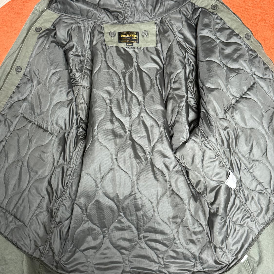 (L) 아웃스탠딩 m65 피쉬테일 파카 올리브 상품이미지6