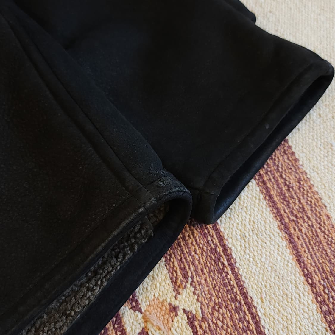 90s 빈티지 무스탕 이태리 바이커 무스탕 무톤 자켓 105 상품이미지9