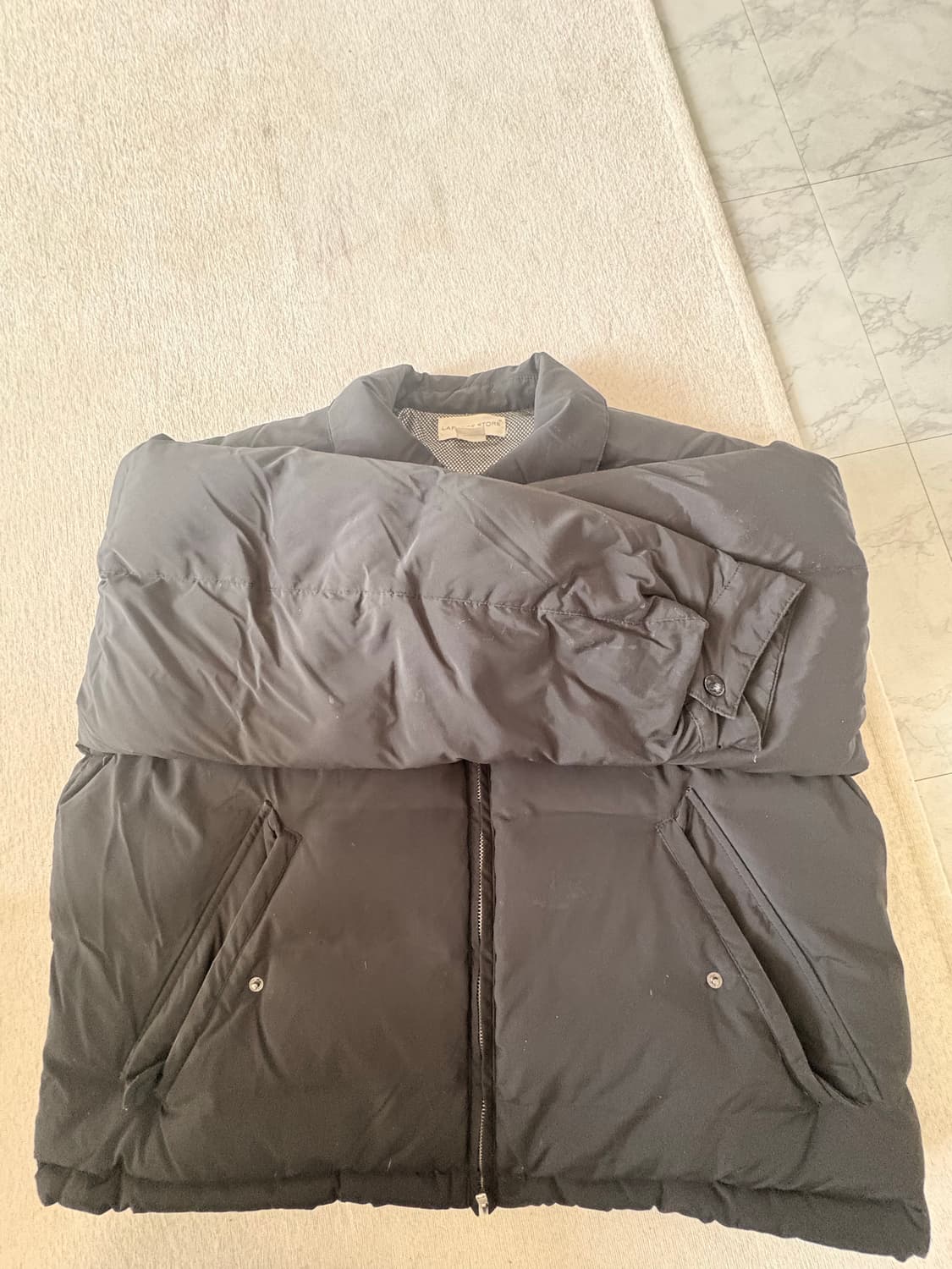 라퍼지스토어 미니멀 패딩 상품이미지1