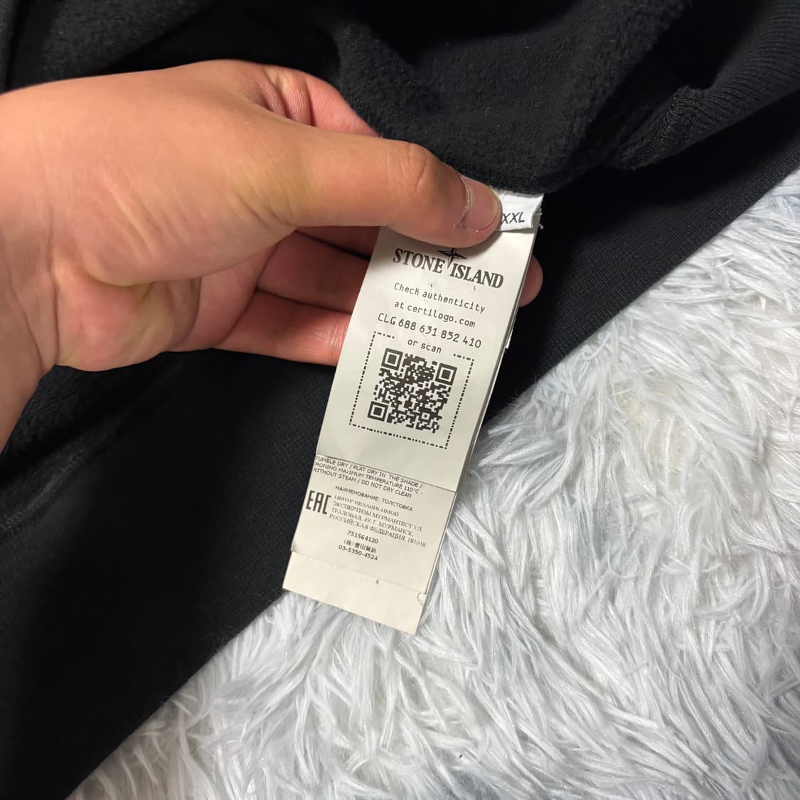 [2XL] 스톤아일랜드 후드티 상품이미지5