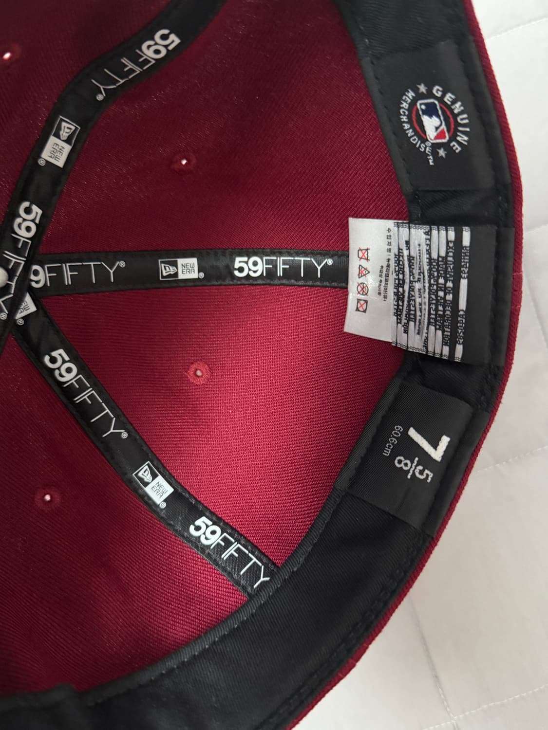 뉴에라 버건디 스냅백 상품이미지3