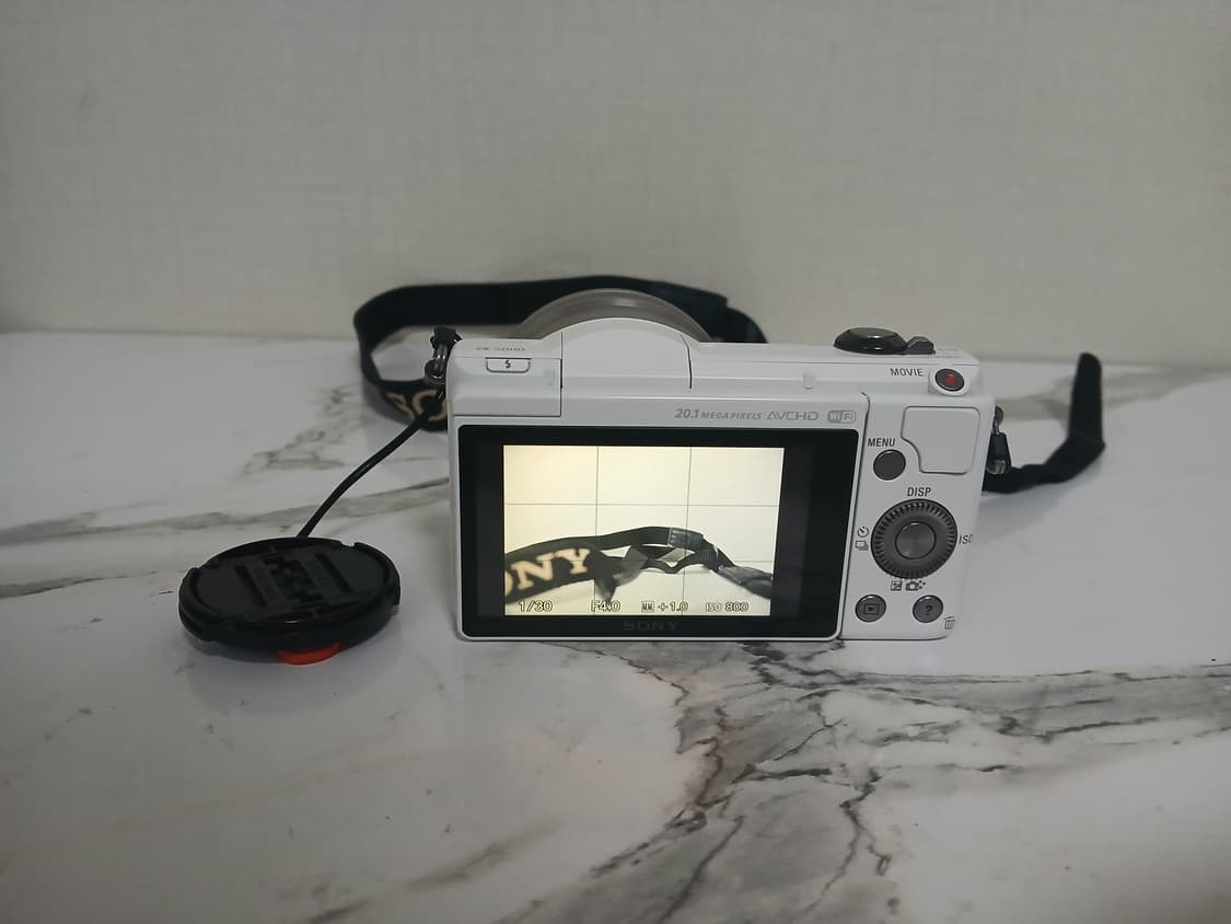 소니 a5000 미러리스 카메라 화이트  풀셋 상품이미지2