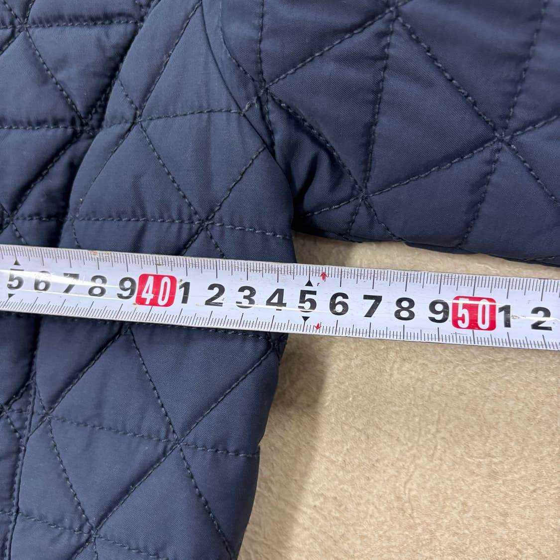 타미 힐피거 네이비 퀼팅 자켓 상품이미지5