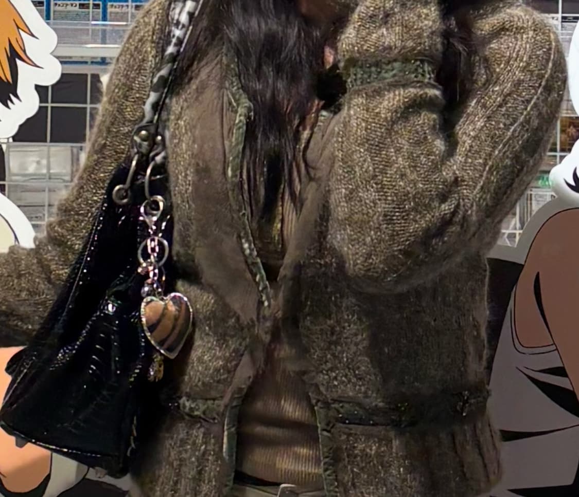 빈티지이게 뭐지? 가디건? 집업? 털자켓? 암튼 겉옷 팔아요 상품이미지5