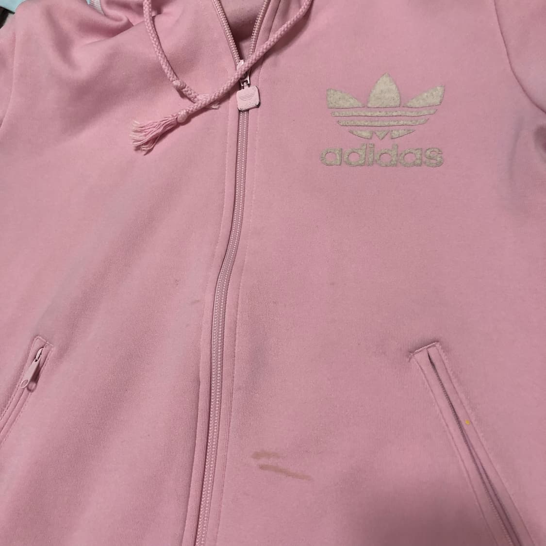 아디다스 베이비핑크 후드플락져지 40 상품이미지3