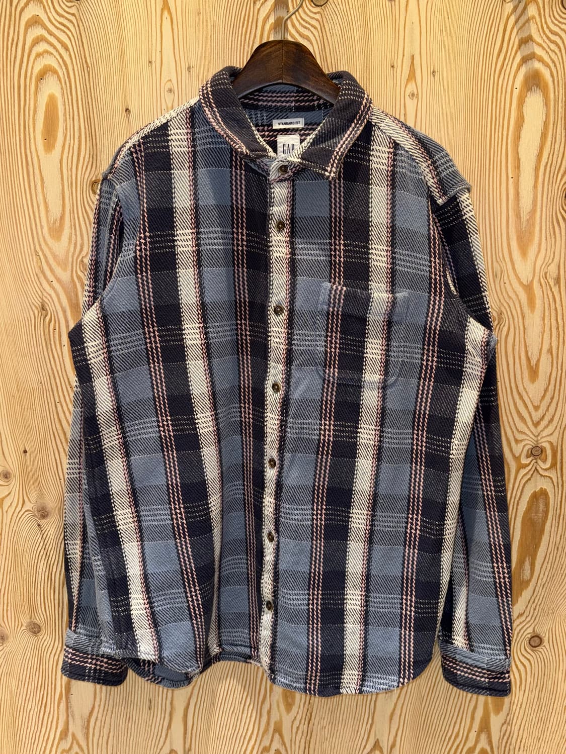 갭 타탄체크 플란넬 셔츠 상품이미지1