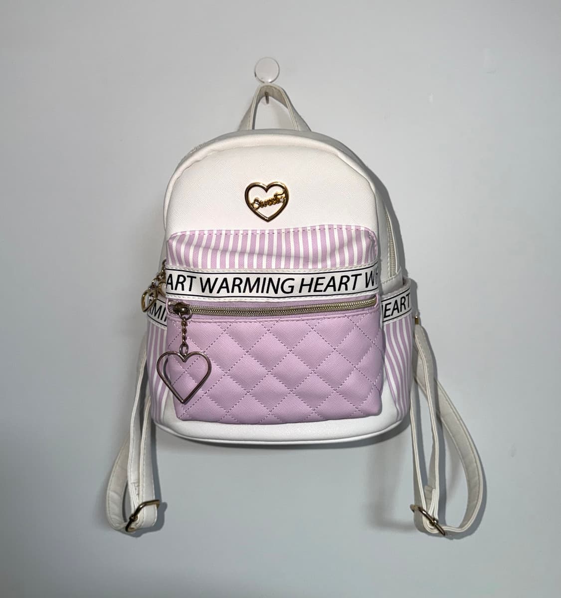 빈티지 하트 미니 백팩 상품이미지1
