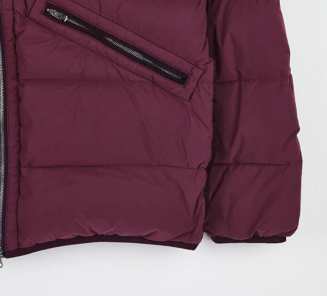 [S급] 스톤 아일랜드 심리스 터널 나일론 다운 자켓 버건디 판매합니다! 상품이미지5
