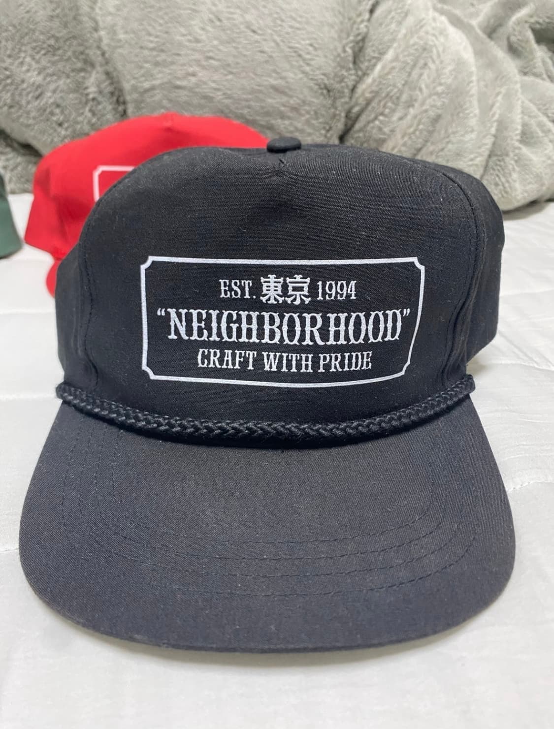 네이버후드 바쉴드 캡 블랙 판매 합니다 상품이미지1