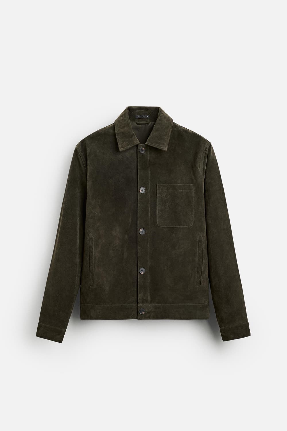 자라 스웨이드 가죽 점퍼 상품이미지6