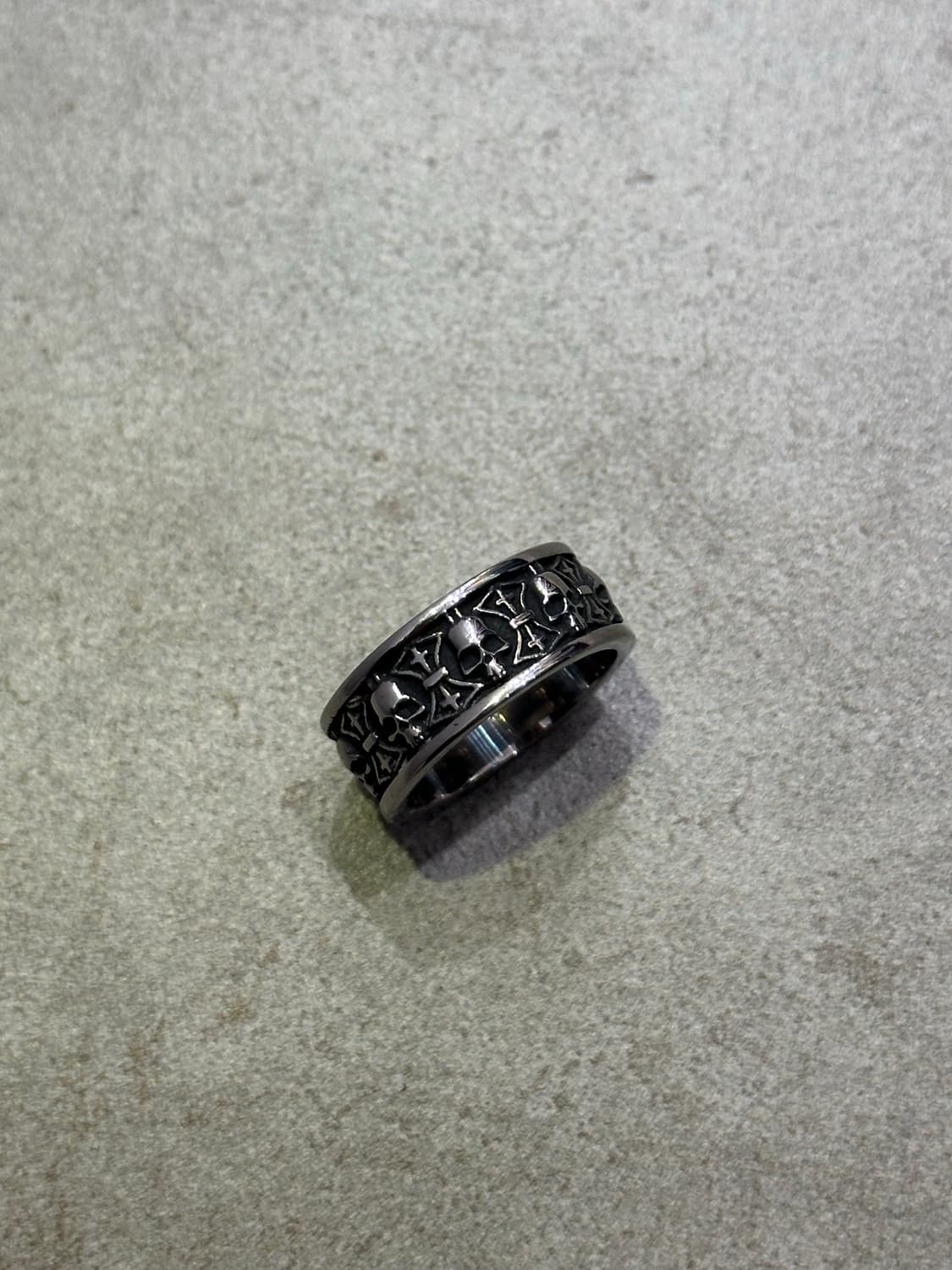 Ch ris skull ring- 크 리스 스컬 반지 상품이미지2