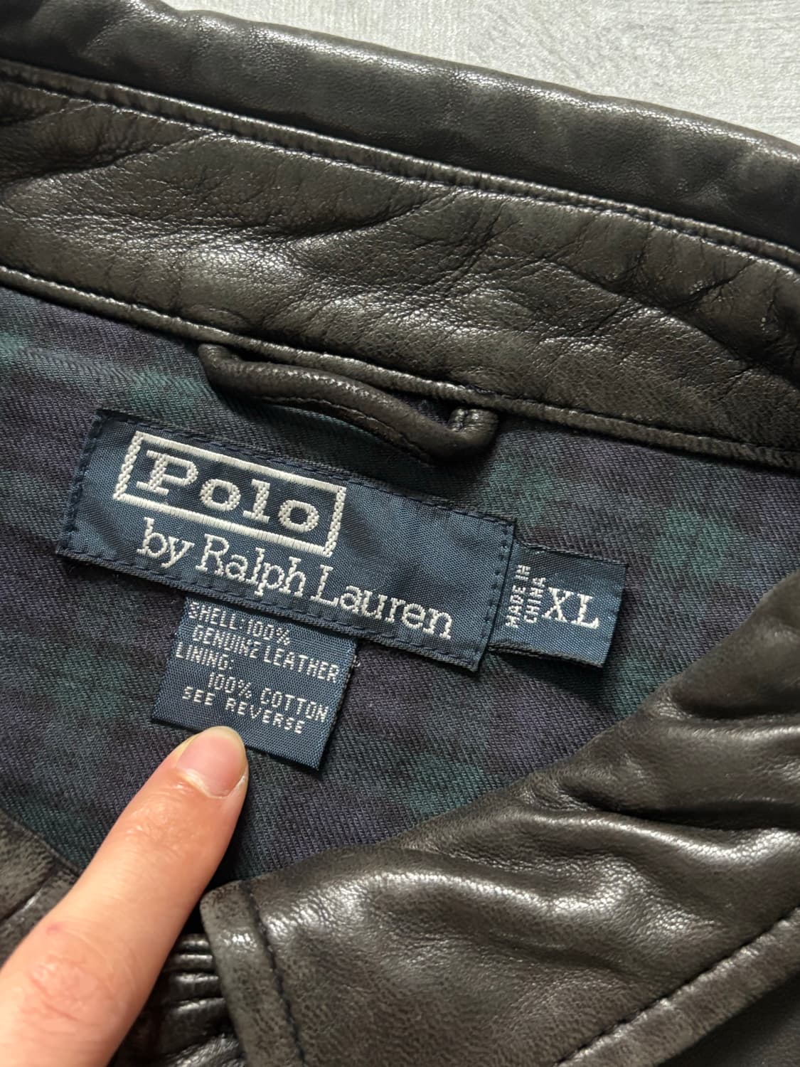 Polo 폴로 맥스웰 레더 자켓 상품이미지6