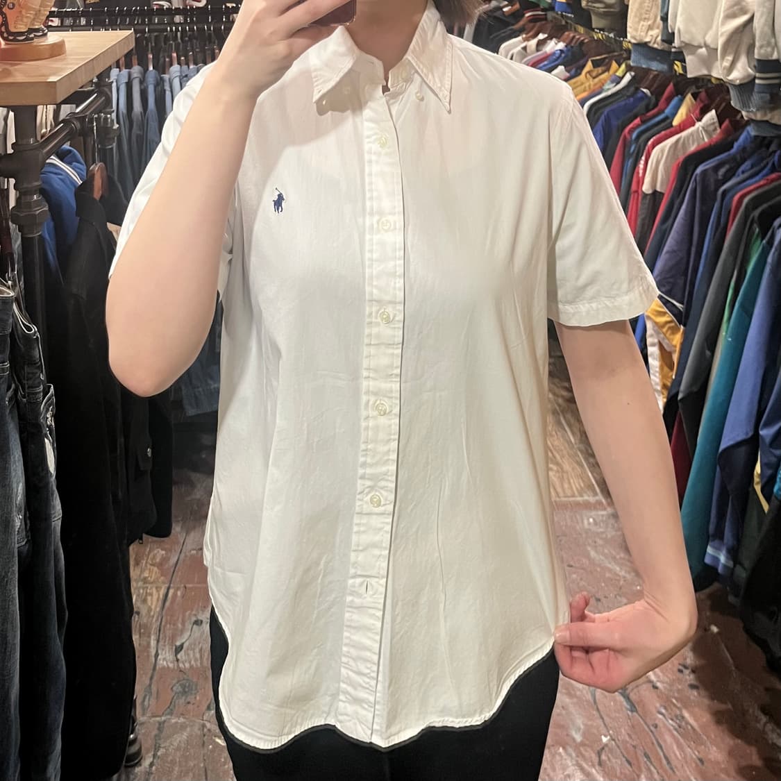 [HI] 폴로 반팔셔츠 화이트 상품이미지2