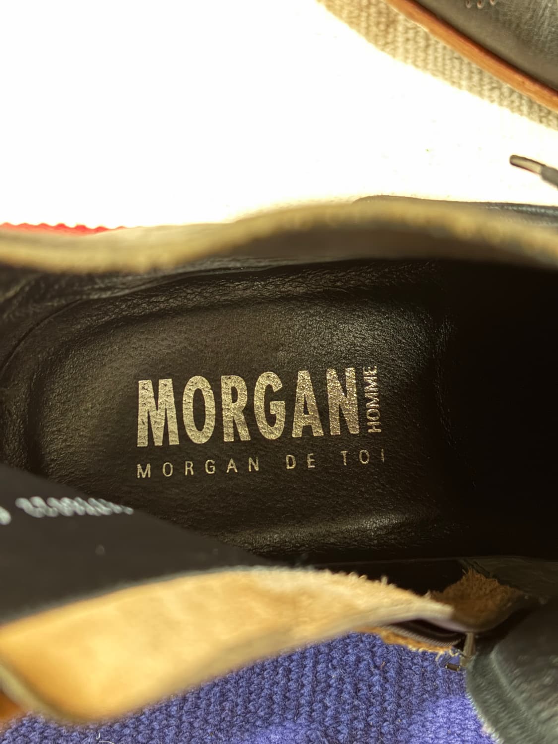 MORGAN HOMME 웨스턴 레이스업 부츠 상품이미지7