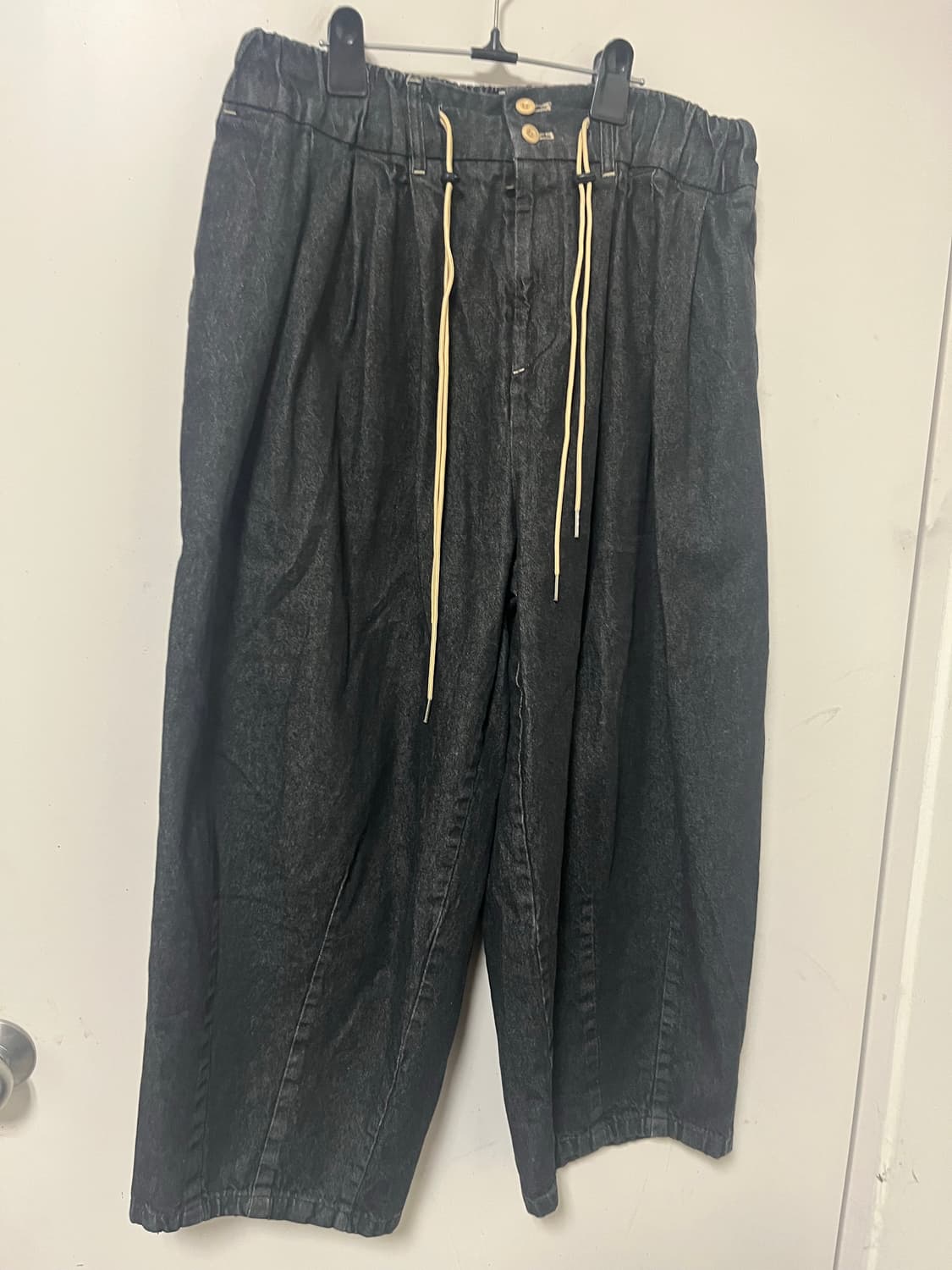 앵글런 흑청 벌룬팬츠 상품이미지1