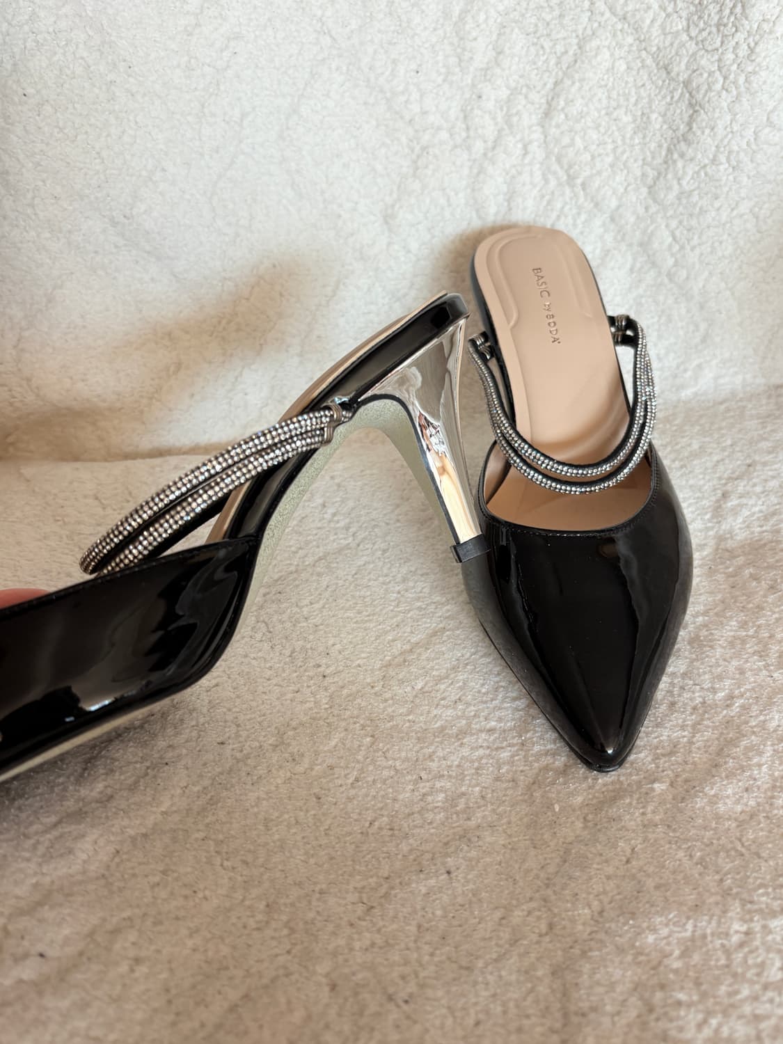 Soda 소다 블랙 라인스톤 뮬힐 235 상품이미지2