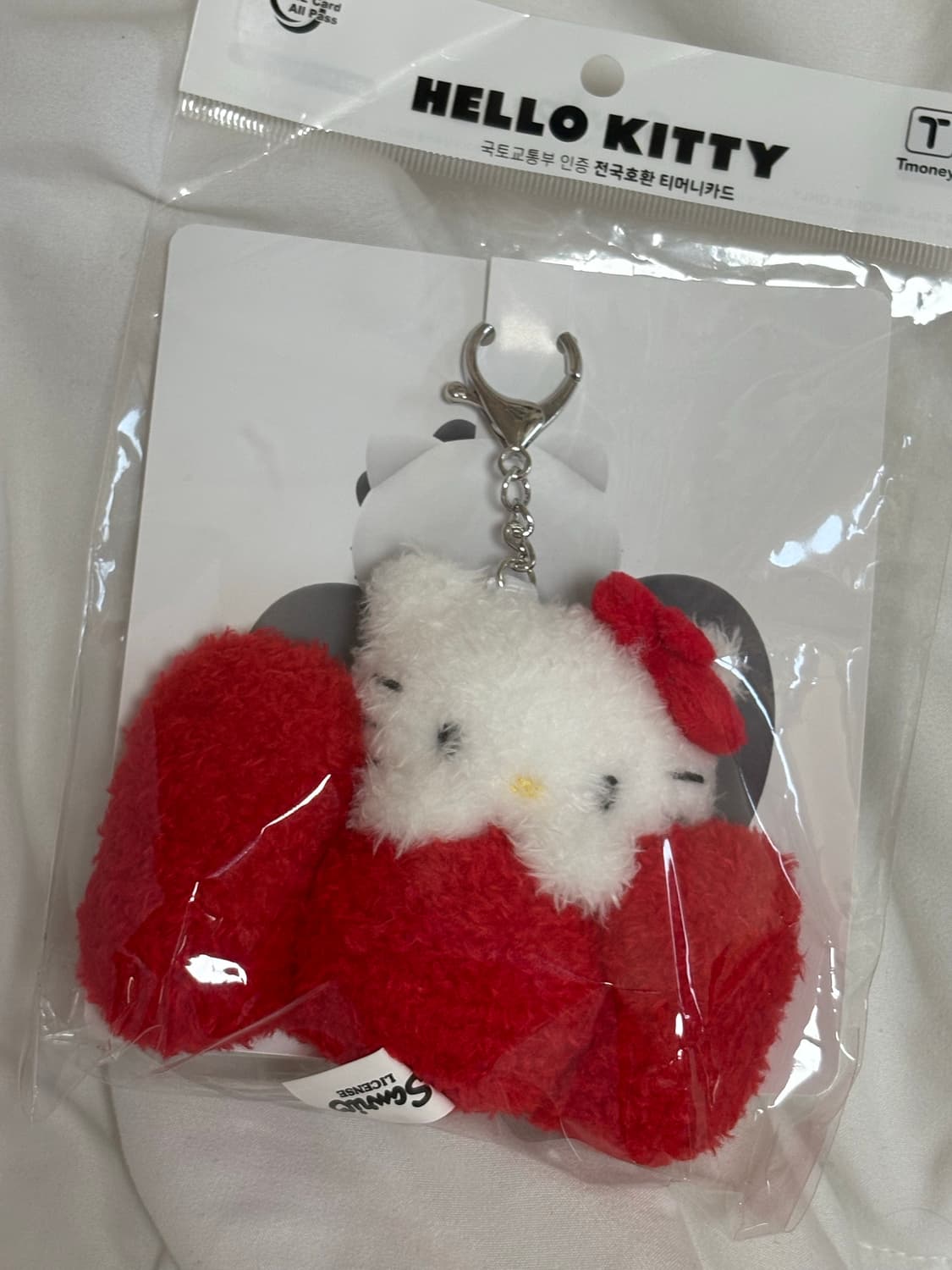 헬로키티 봉제인형 키링 교통카드 상품이미지2