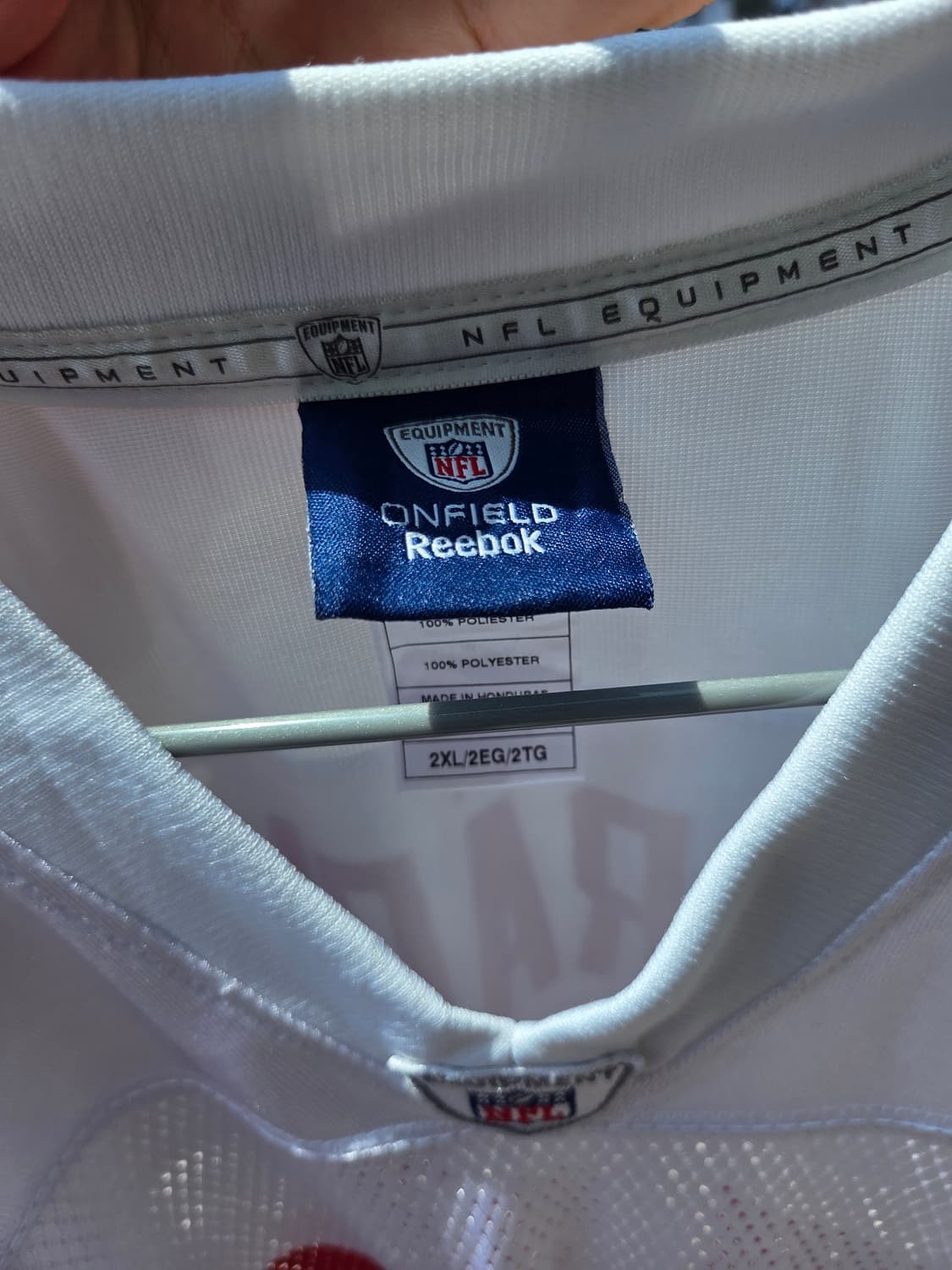 (특A급) 톰 브레이디 12번 리복 NFL 유니폼 - 2XL 상품이미지3