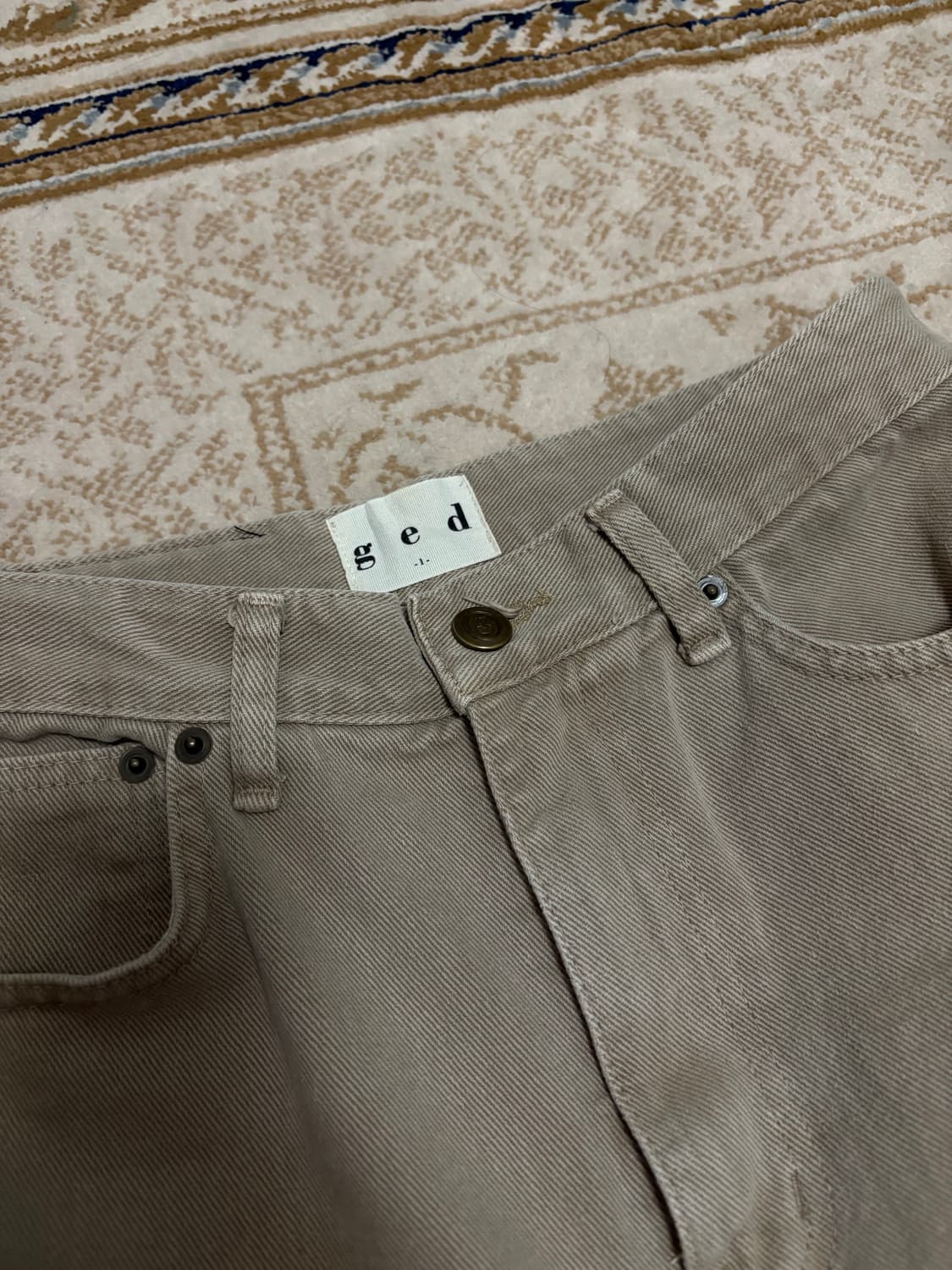 게드 ged 하프 데님 팬츠  상품이미지4