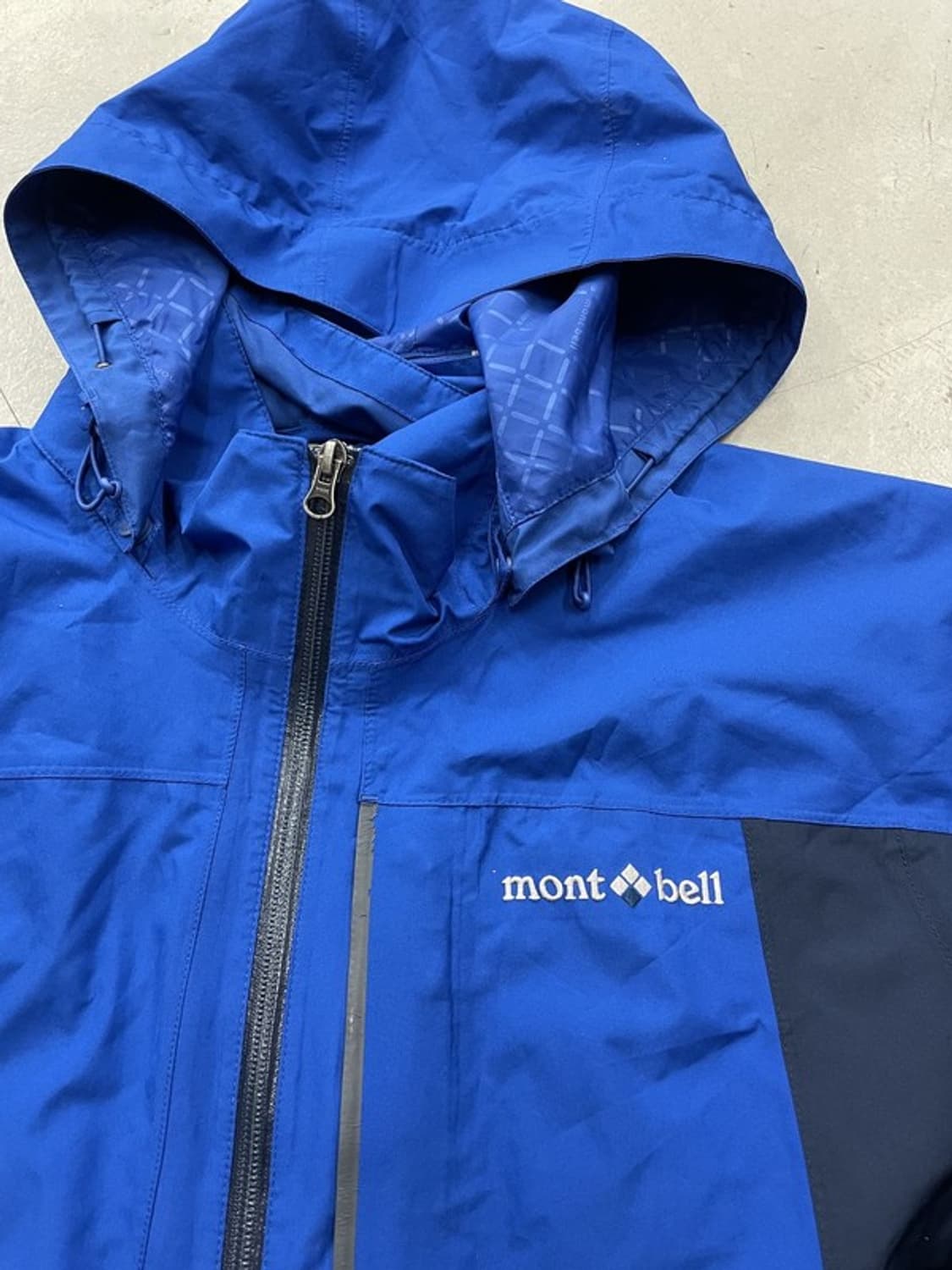 몽벨 블루 쉘 자켓 L 상품이미지2