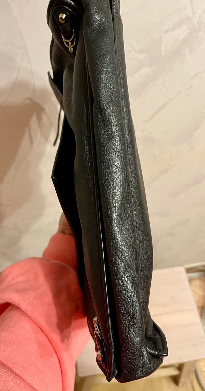 발렌시아가Balenciaga파피에르 엔벨롭 클러치/블랙 상품이미지7