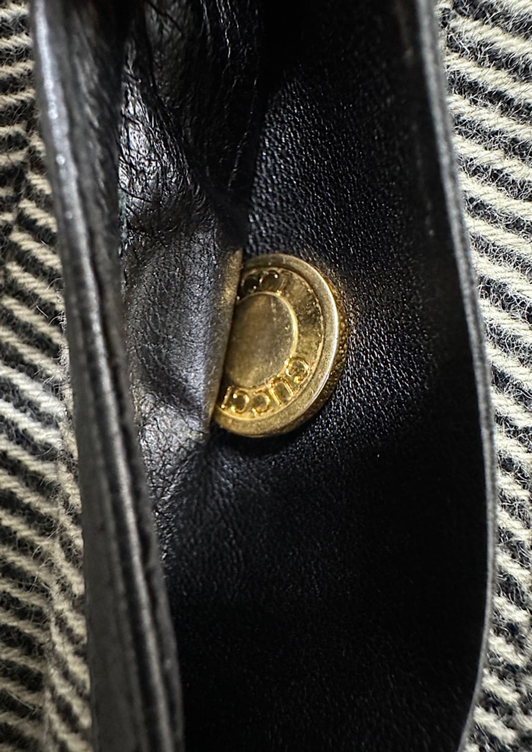 구찌 가죽 코트 S  상품이미지3