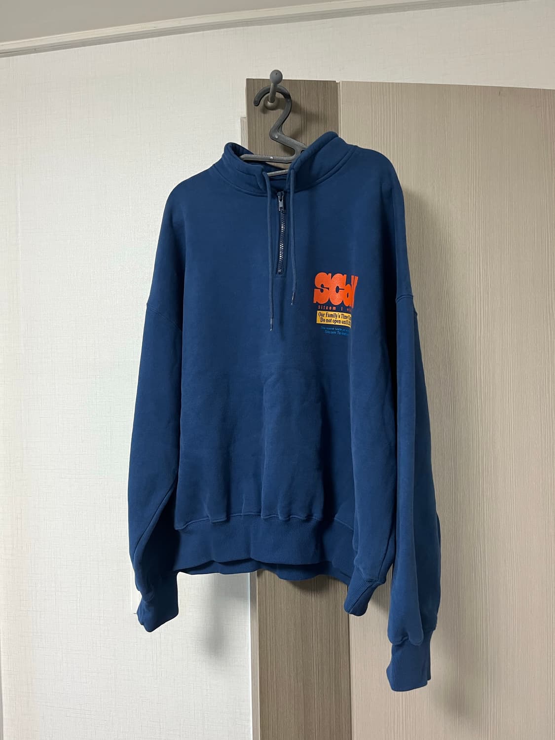 테켓 하프집업 맨투맨 상품이미지1