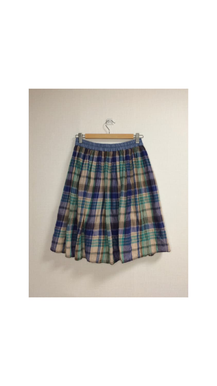 Niko and 니코앤드 체크 밴딩 스커트 상품이미지4