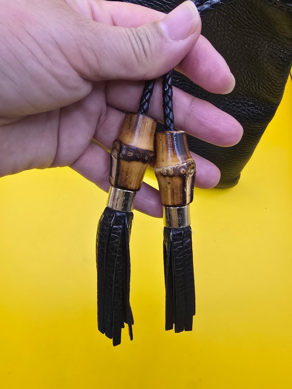 (정품)구찌 뱀부 가죽클러치/남녀공용 상품이미지4