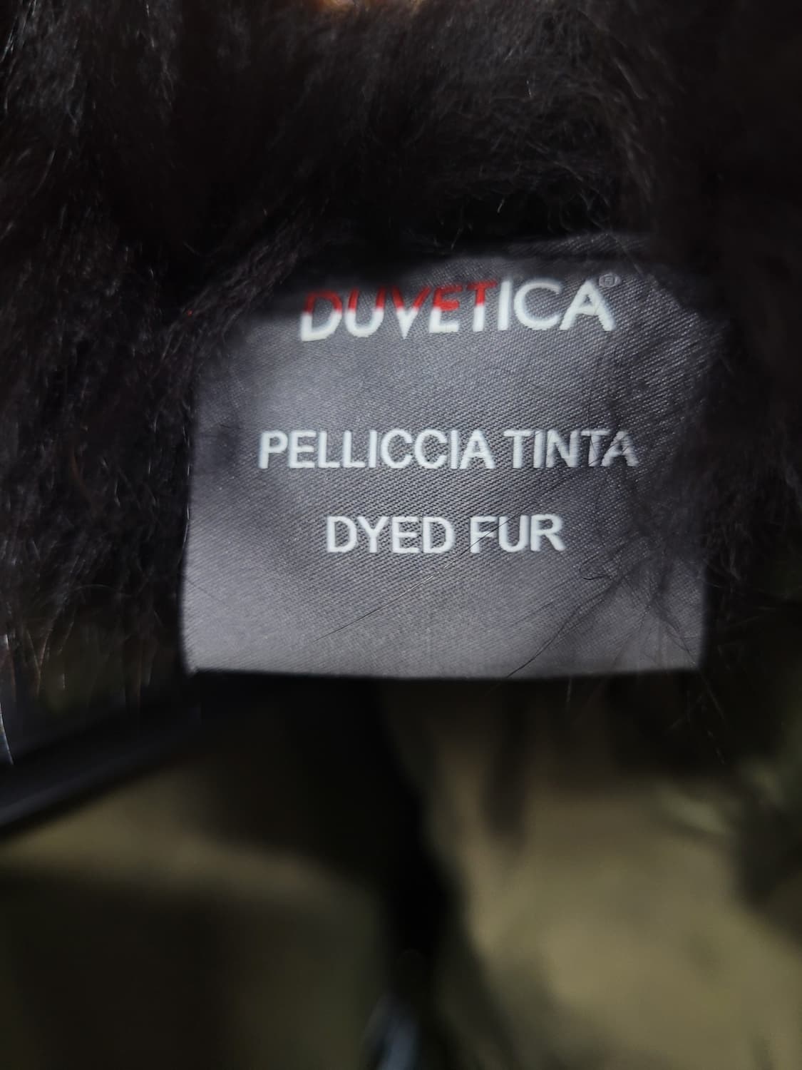 DUVETICA 듀베티카 빈티지 폭스퍼 후드 구스다운 패딩 상품이미지9