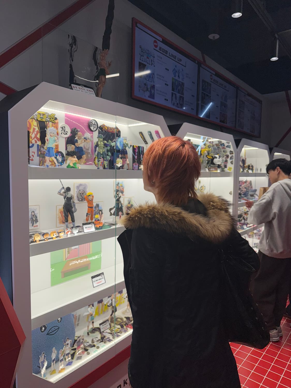 Moussy Black fur long jacket 상품이미지5